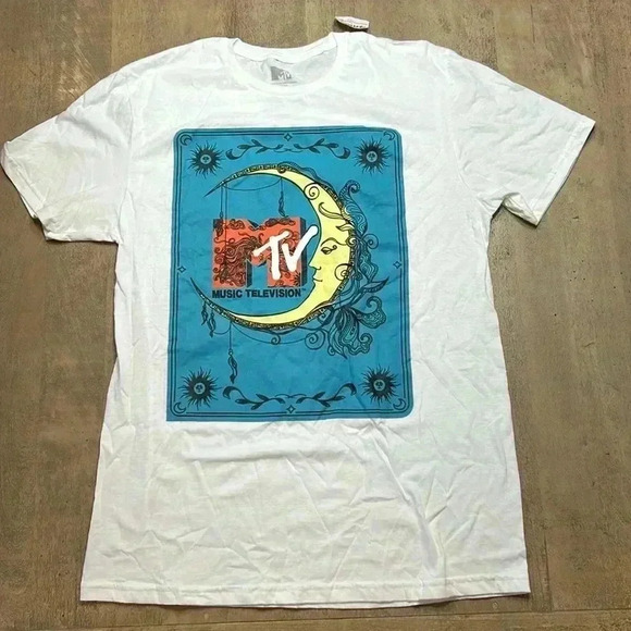 MTV music television t-shirt size Medium.  New. - Picture 1 of 5
